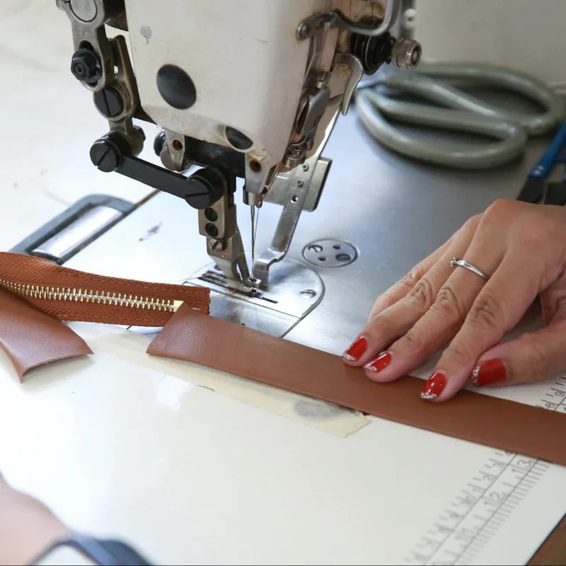 alessia jade bag making procress