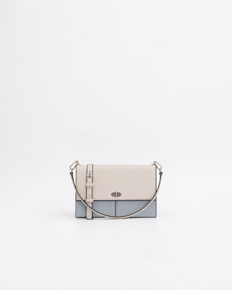 Maris Double Compartment Shoulder Crossbody Bag