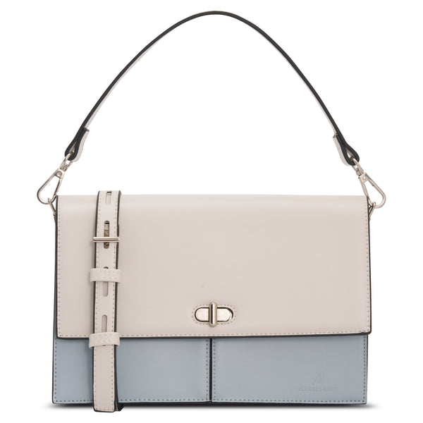 Maris Double Compartment Shoulder Crossbody Bag