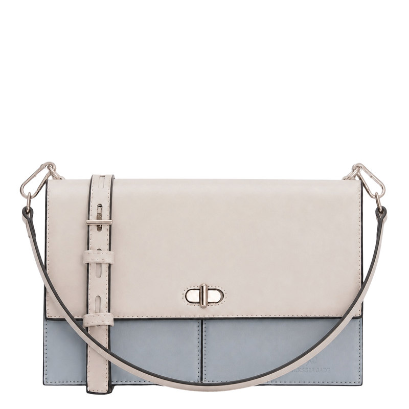 Maris Double Compartment Shoulder Crossbody Bag