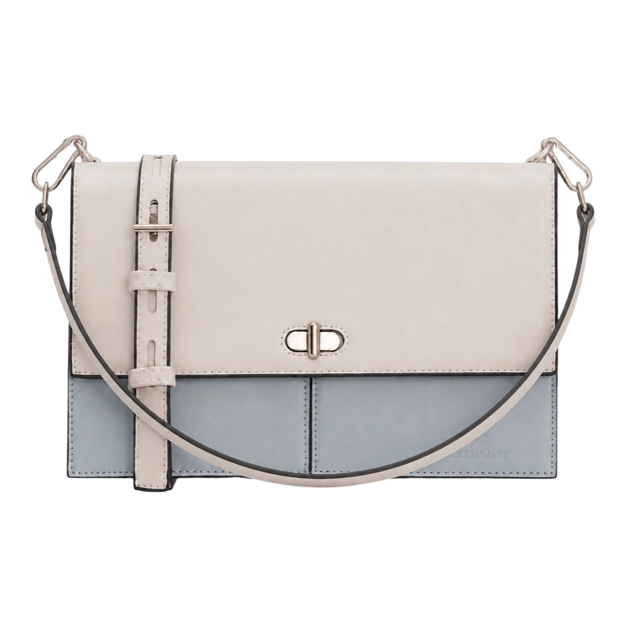 Maris Double Compartment Shoulder Crossbody Bag