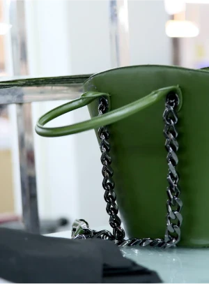 Alessia jade green bag